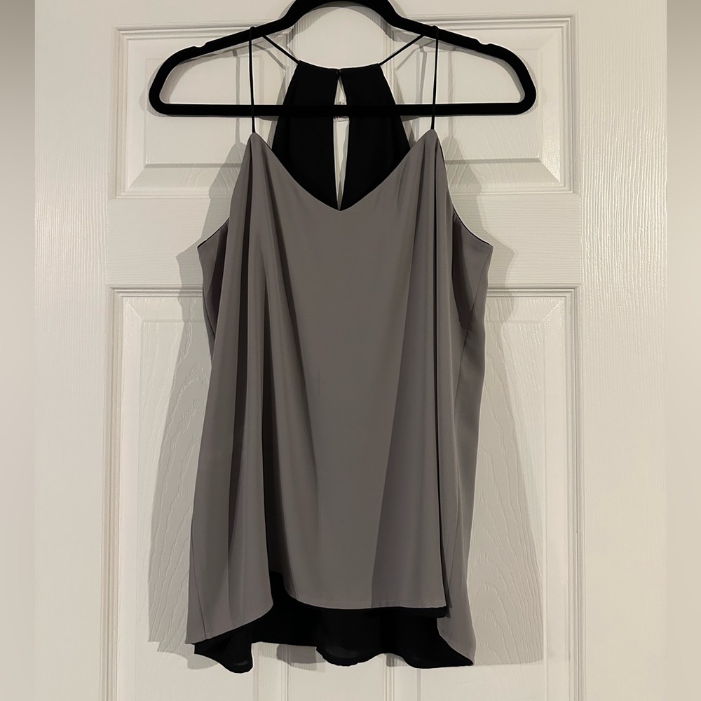 Express Women’s Reversible Black/Gray Top